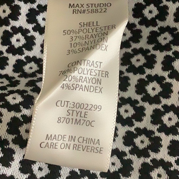 Max Studio 3/4 Sleeve Top - Picture 4 of 4